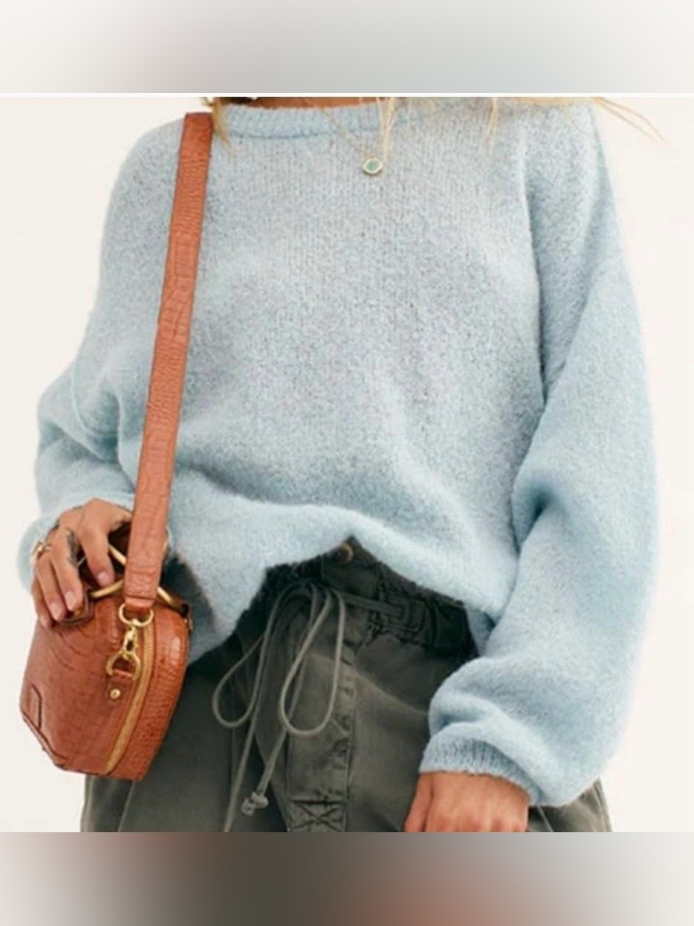 Free People Slouchy Angelic Sweater